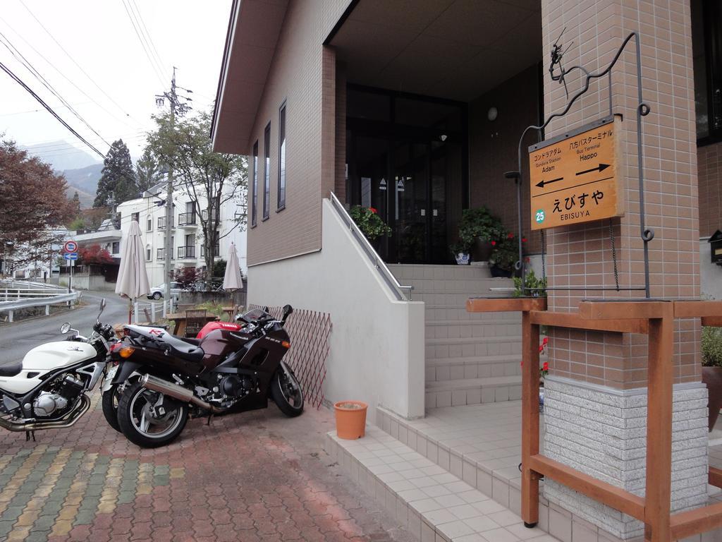Hakuba Glad Inn Ebisuya Buitenkant foto