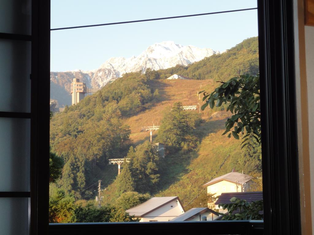 Hakuba Glad Inn Ebisuya Buitenkant foto