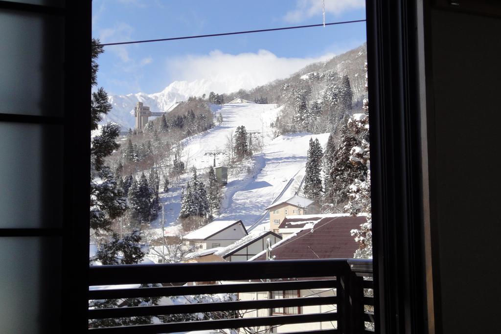 Hakuba Glad Inn Ebisuya Buitenkant foto
