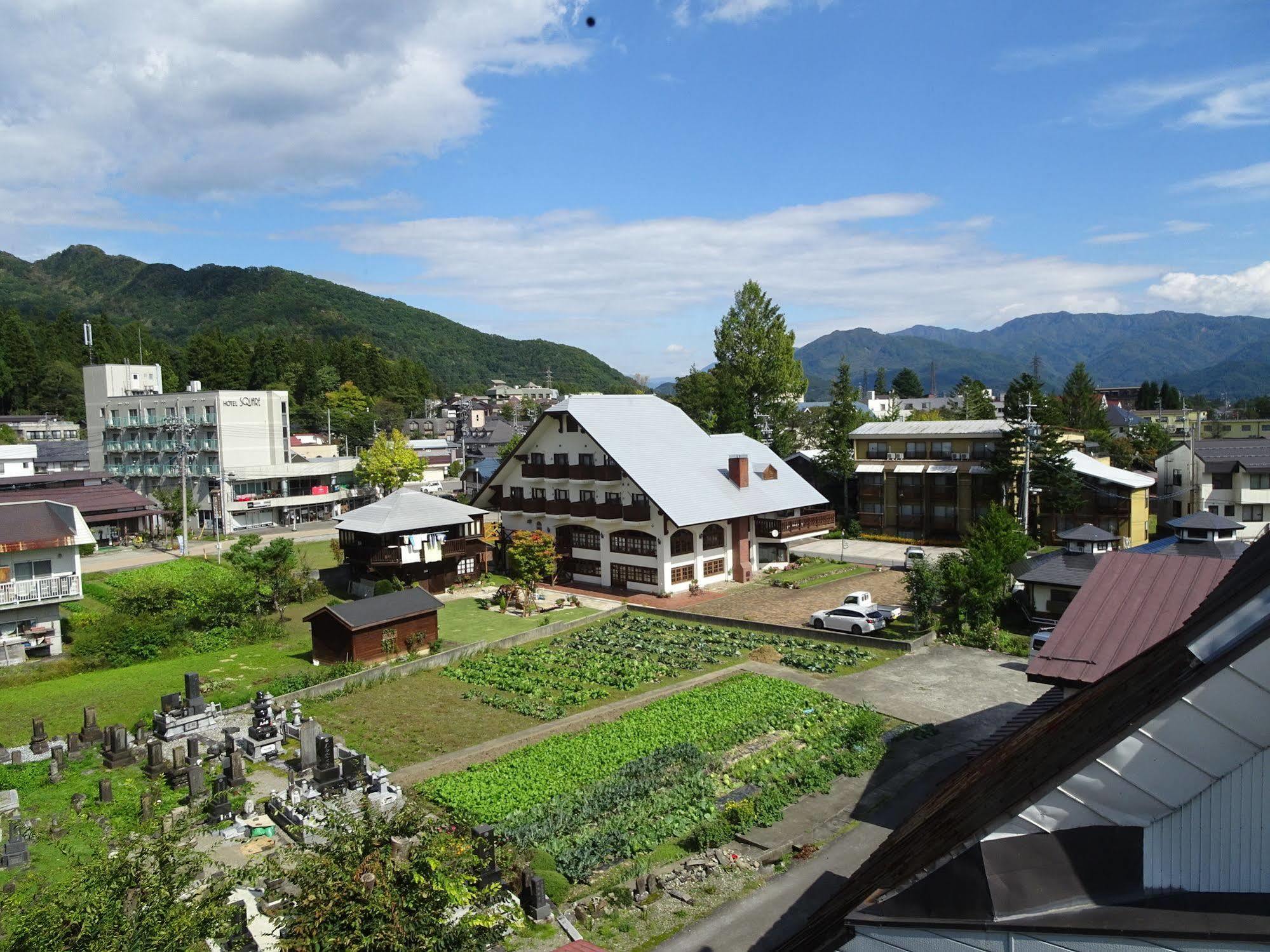 Hakuba Glad Inn Ebisuya Buitenkant foto