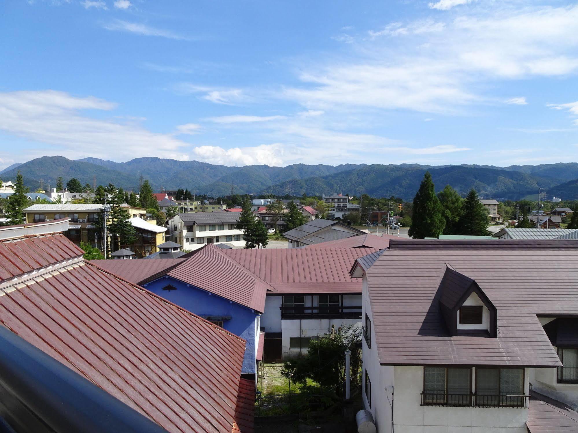 Hakuba Glad Inn Ebisuya Buitenkant foto